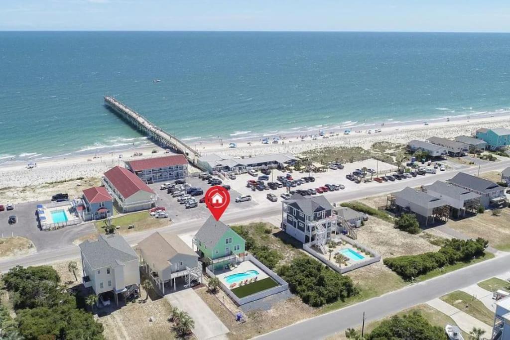 Pool Haven Ocean View Oak Island Exterior foto