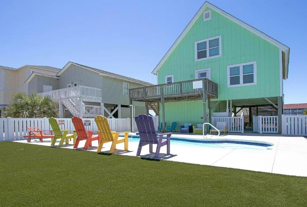 Pool Haven Ocean View Oak Island Exterior foto