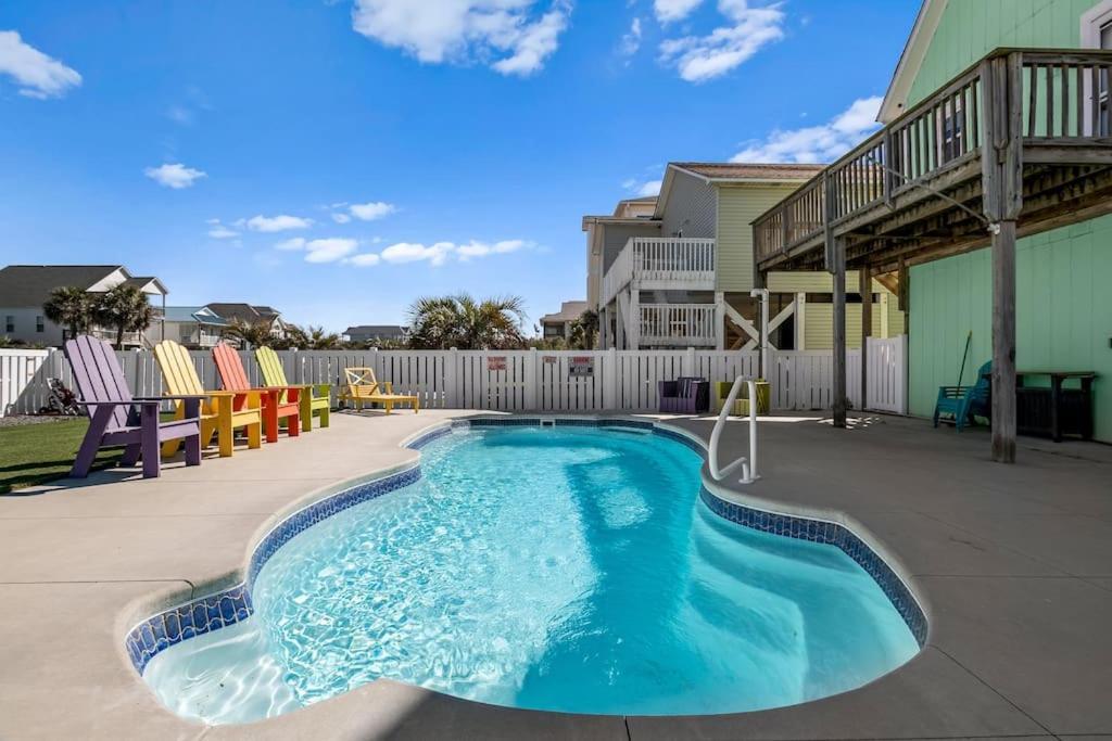 Pool Haven Ocean View Oak Island Exterior foto