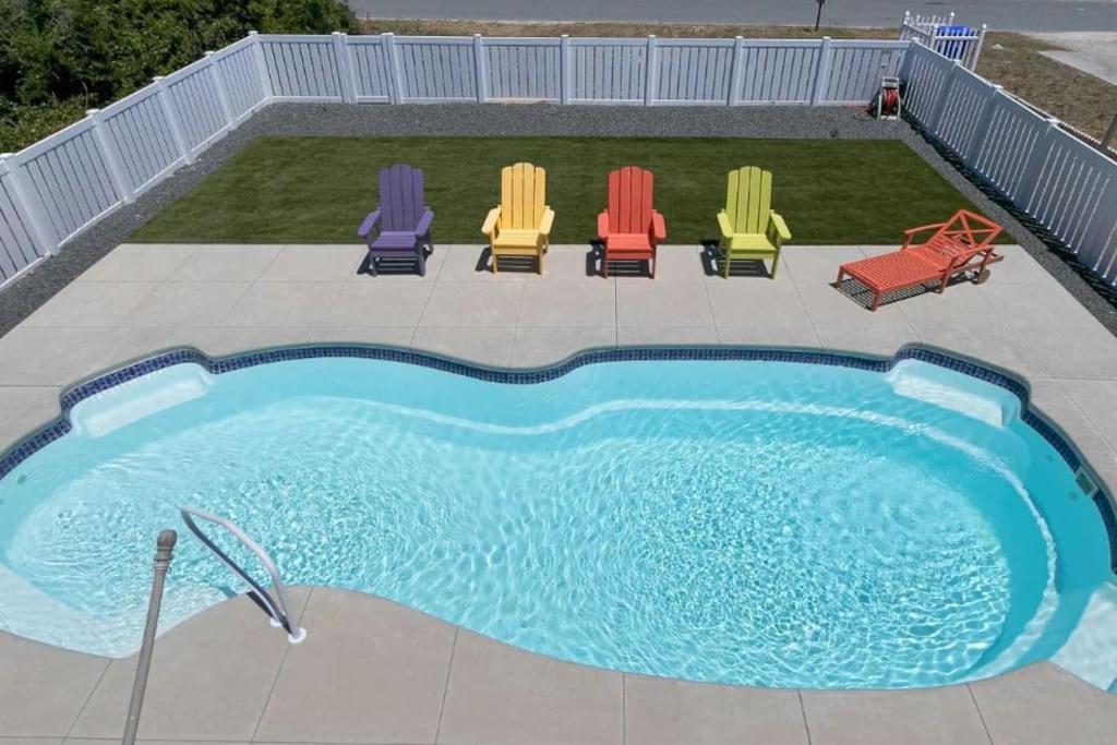 Pool Haven Ocean View Oak Island Exterior foto