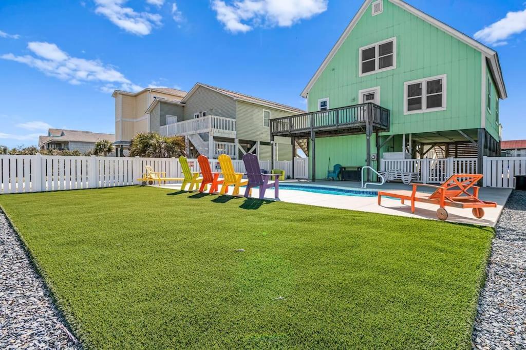 Pool Haven Ocean View Oak Island Exterior foto